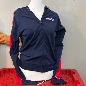 Tommy Girl Sport Navy Zip-Up Jacket